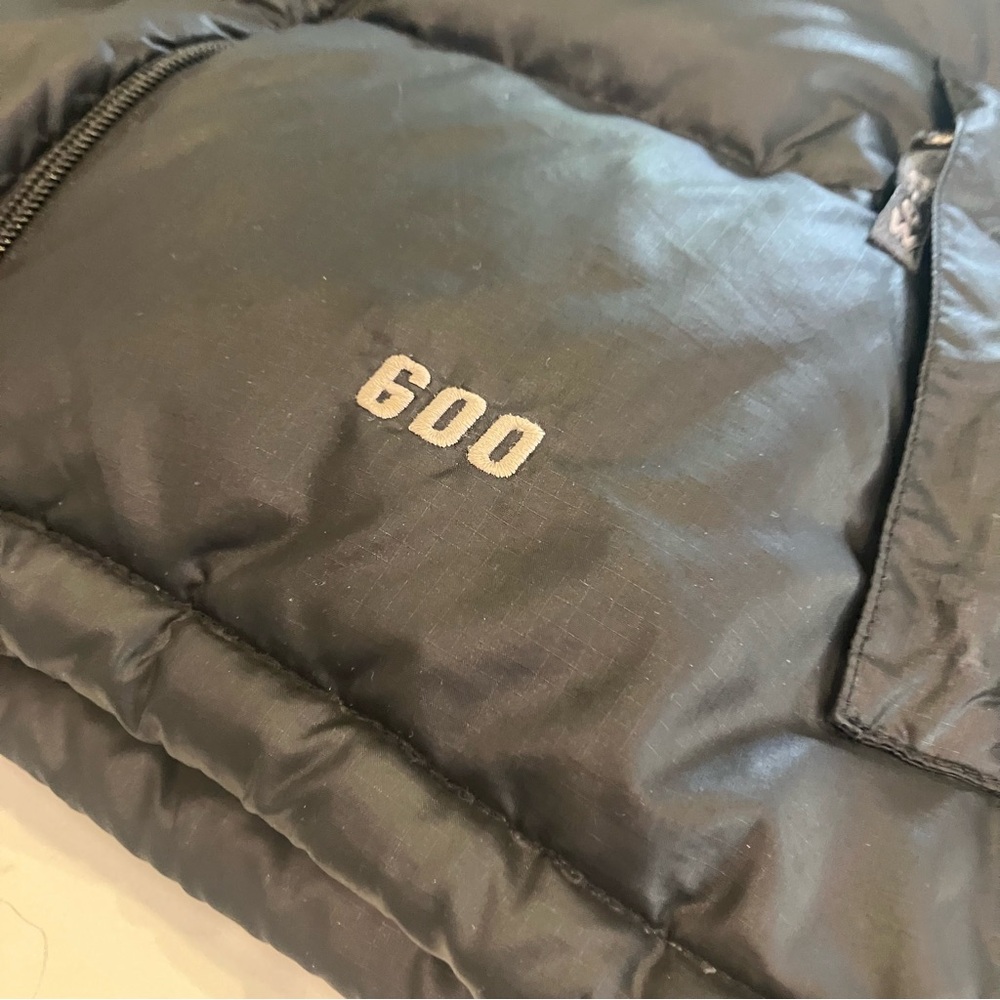 The North Face Vest Black 600 Goose Down Insulated Puffer Outdoors Boys XL - Picture 10 of 16